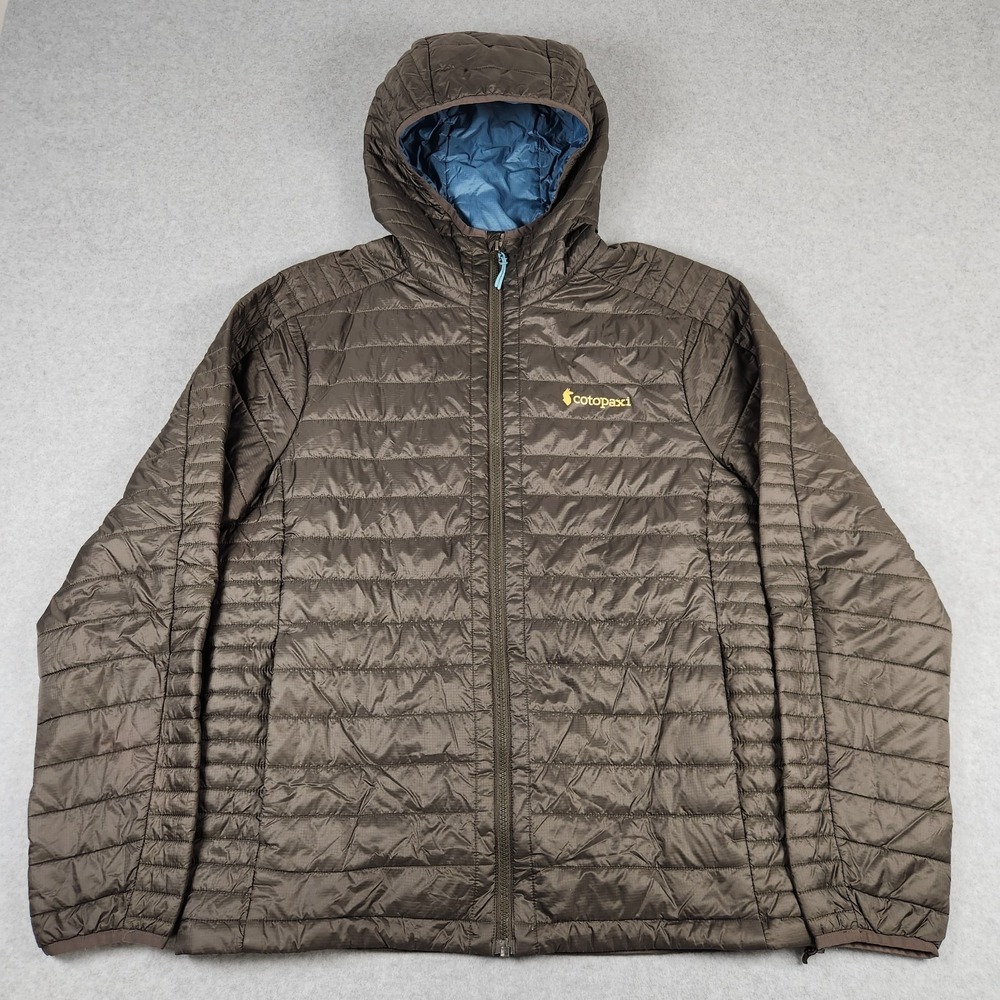 Cotopaxi Jacket Men's Medium Green Capa Hooded Primaloft Insulated Puffer